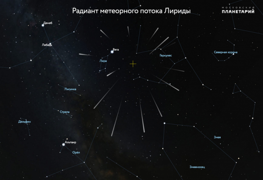Первый весенний звездопад увидят жители Ростовской области в конце апреля