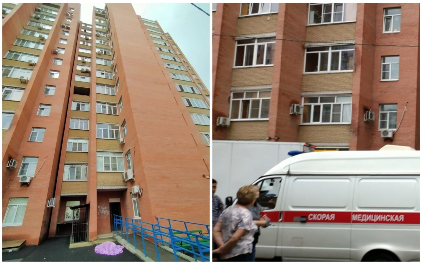 В Первомайском районе Ростова-на-Дону из окна выпал мужчина