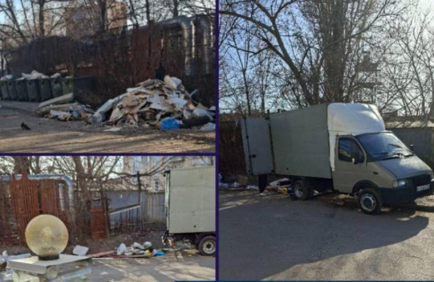 В Ростове-на-Дону продолжается выявление нарушителей, выбрасывающих мусор в неположенных местах