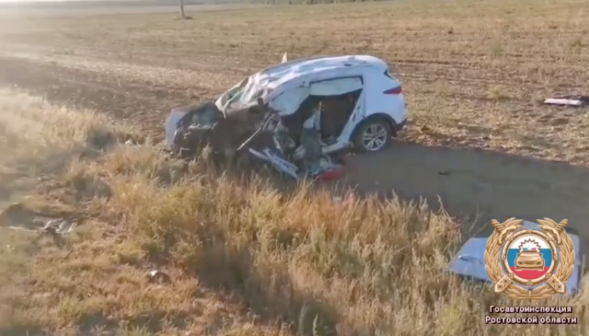Выехал на встречку: в ночном ДТП в Ростовской области погиб 60-летний водитель