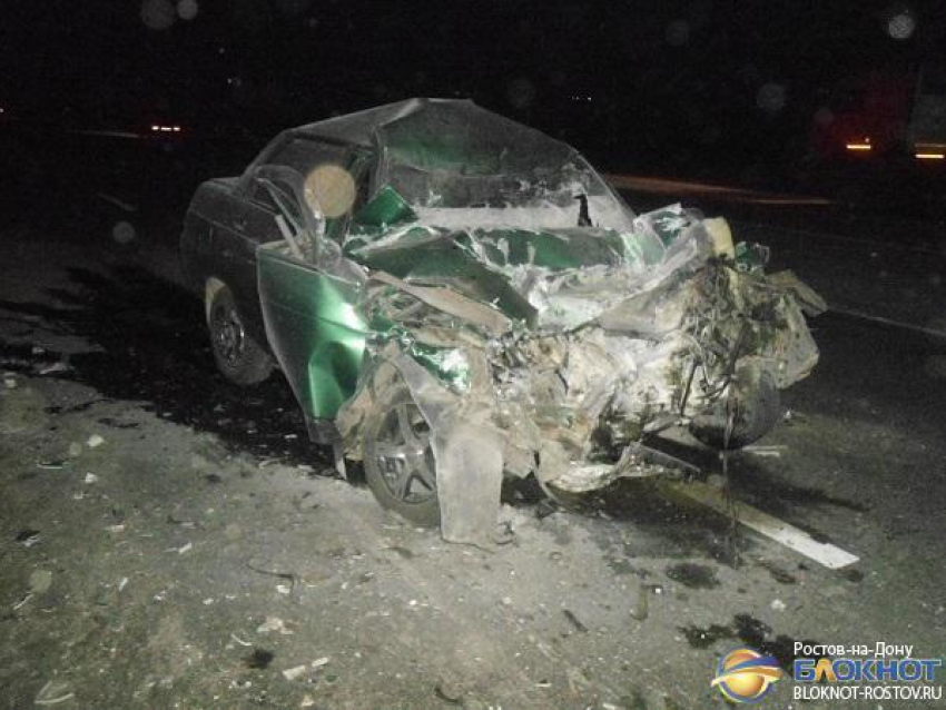 В Ростовской области 19-летний водитель на «десятке» врезался в КамАЗ: 3 погибли, 2  травмированы 