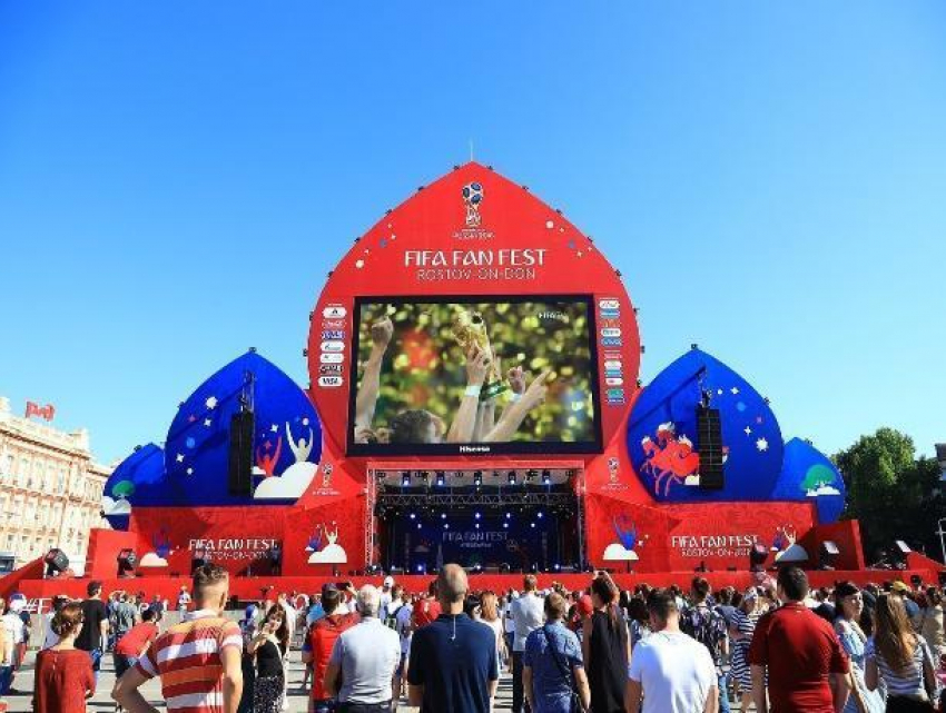 Юбилейного, 200 000 посетителя, ждут сегодня на Фестивале болельщиков FIFA-2018 в Ростове
