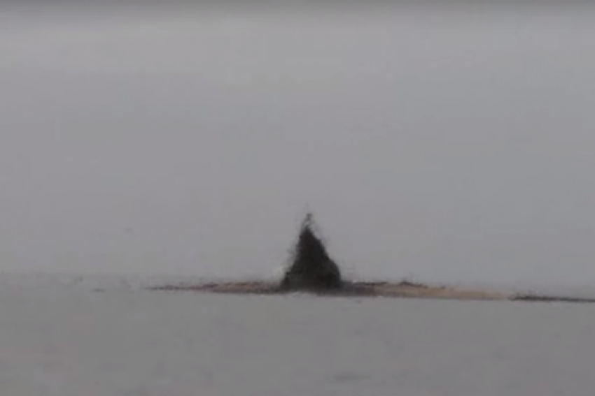 Извержение вулкана в Азовском море попало на видео 