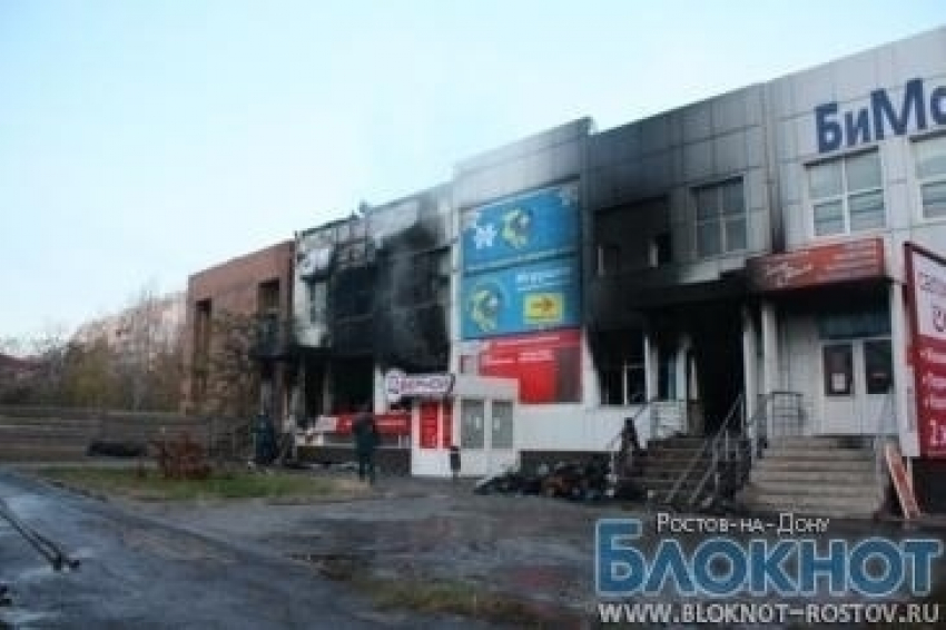 В Волгодонске сгорел магазин игрушек 