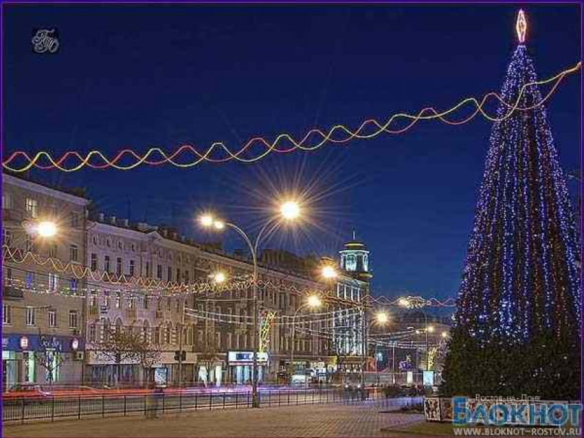 В Ростове возле главной елки праздничные мероприятия продлятся до 8 января