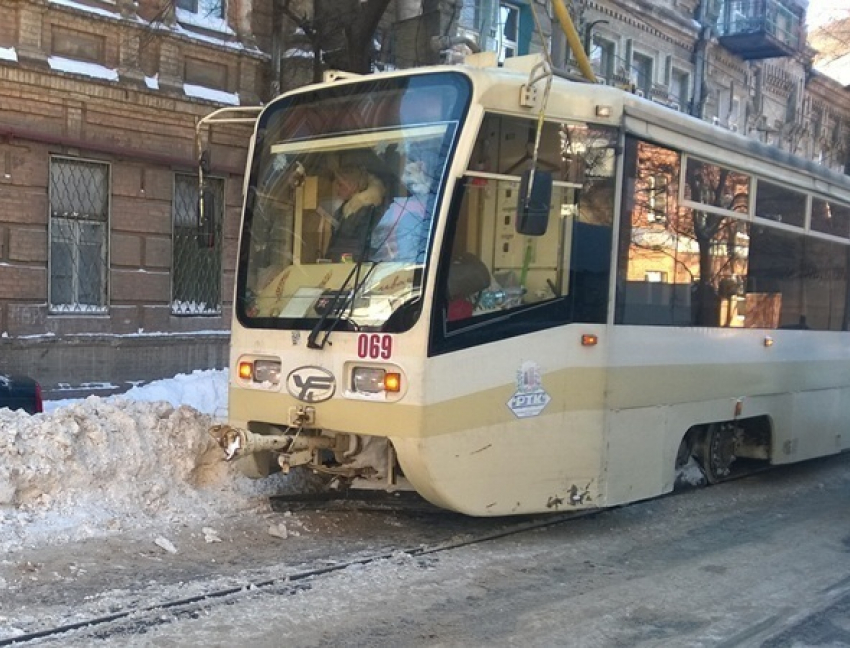 В Ростове частично восстановлено трамвайное движение