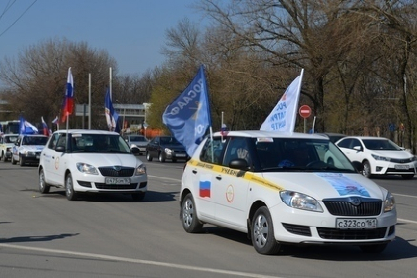 Автопробег в честь юбилея Победы стартовал в Ростове 