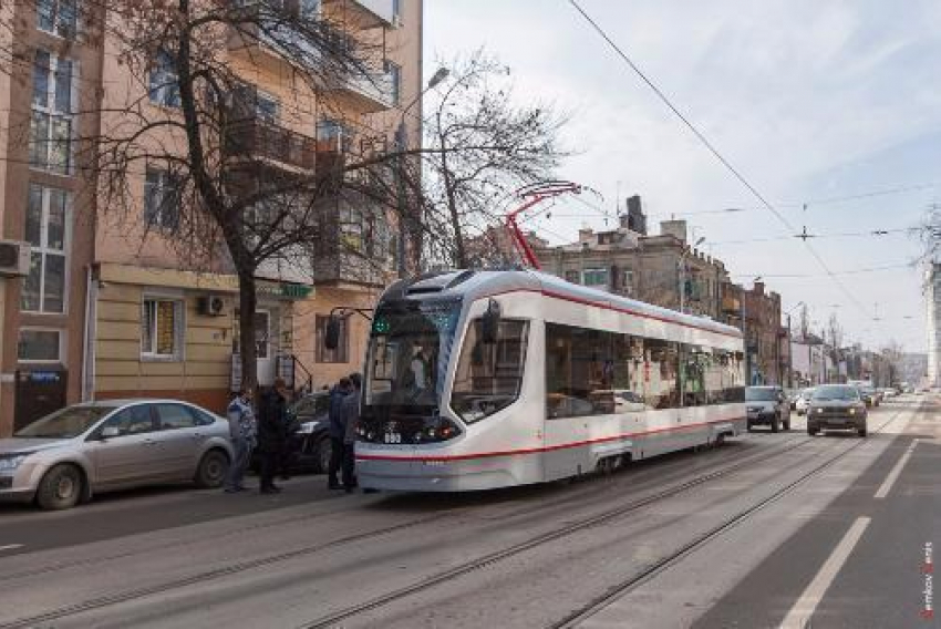 Уменьшить заторы в центре Ростова можно обособив движение трамваев