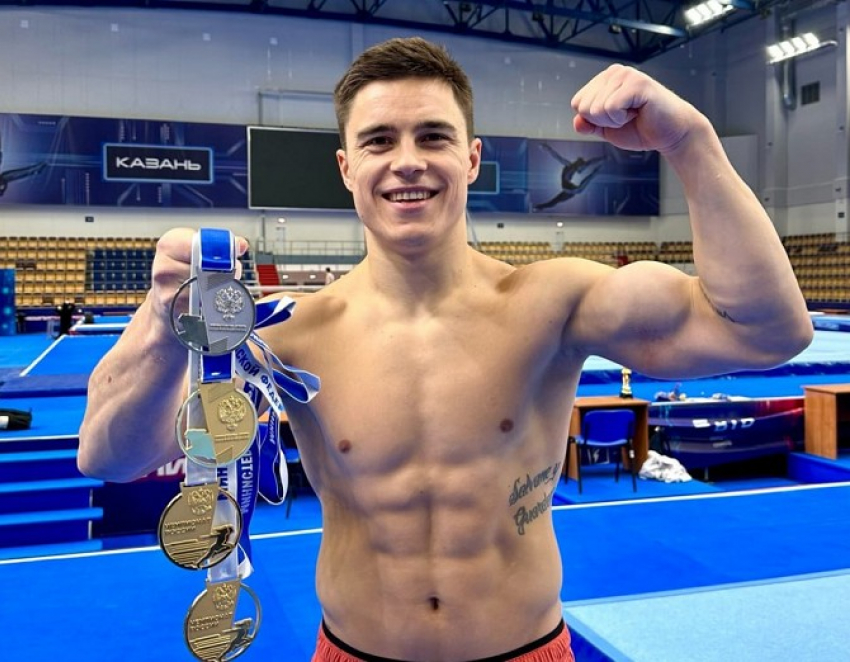 Ростовский гимнаст Никита Нагорный завоевал четыре награды на Чемпионате России