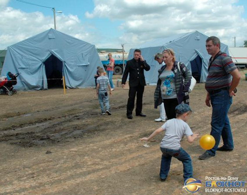 В Ростовской области находятся уже больше 20 тысяч беженцев из Украины