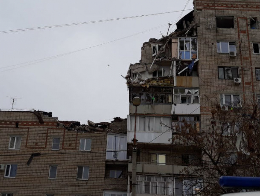В Шахтах снесут восьмой и девятый этажи пострадавшего при взрыве дома