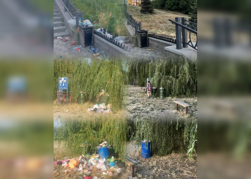 Пляж в Азове очистили от мусорных завалов после жалоб жителей