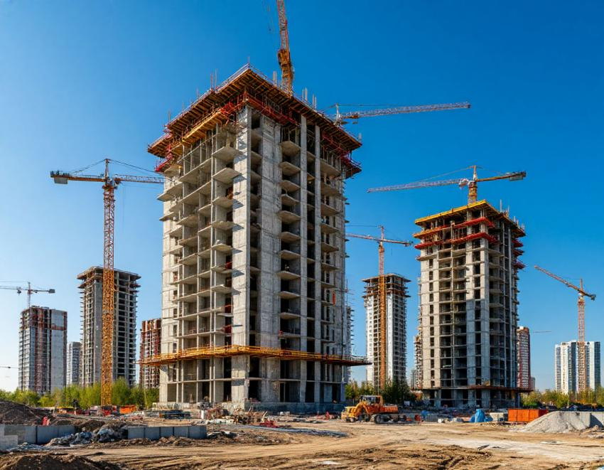 Резкое сокращение строительства жилья заметили в Ростовской области