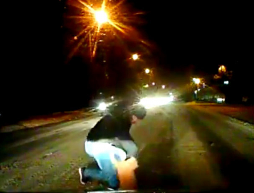 Трогательное спасение рыжего кота на дороге в Ростовской области попало на видео