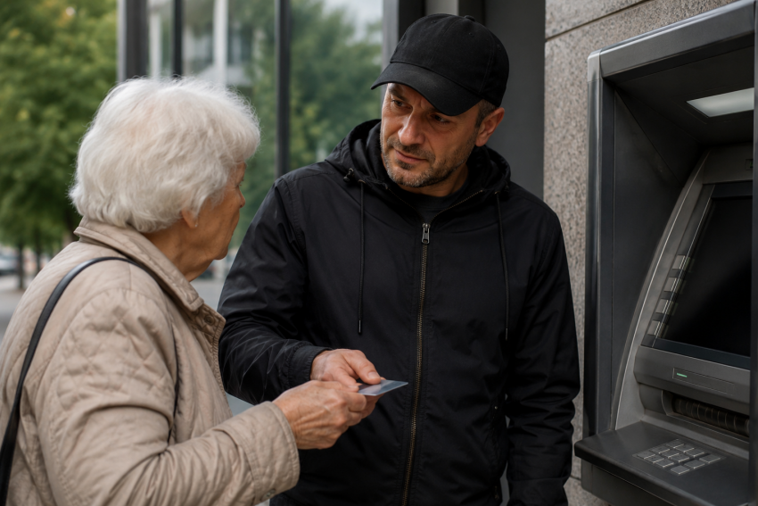 В Ростовской области 83-летняя пенсионерка лишилась денег с карты после «помощи» у банкомата