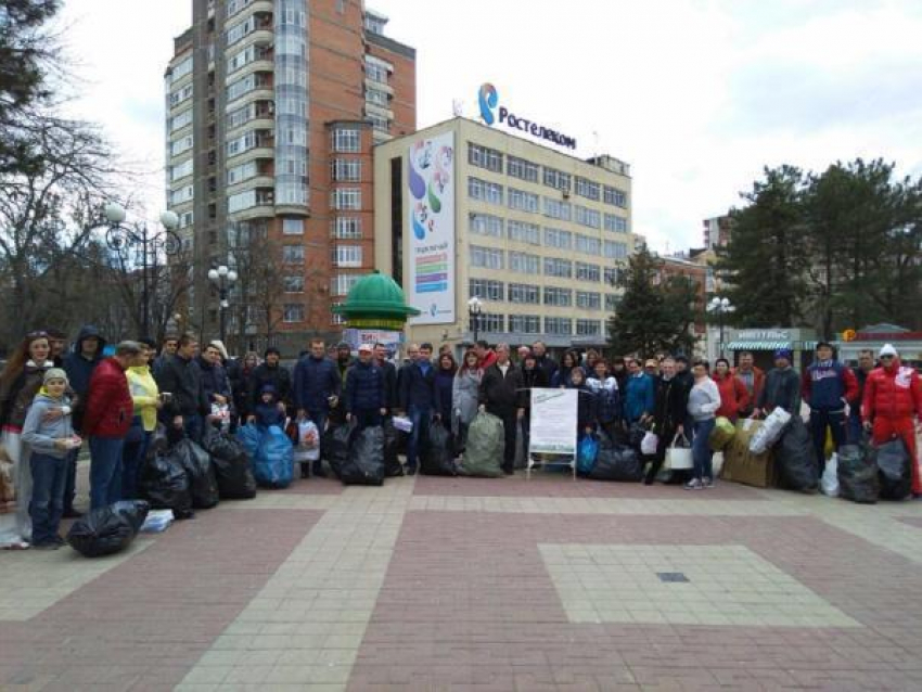 Ростовчане собирают вторсырье