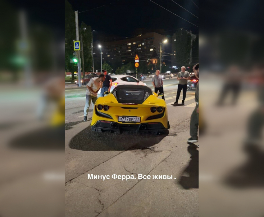 Ростовского блогера на Ferrari привлекли к ответственности после видео с превышением скорости