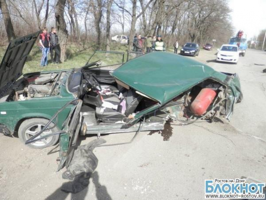 В Шахтах «ВАЗ-2107» столкнулся с «Хондой Аккорд»: водитель доставлен в больницу 