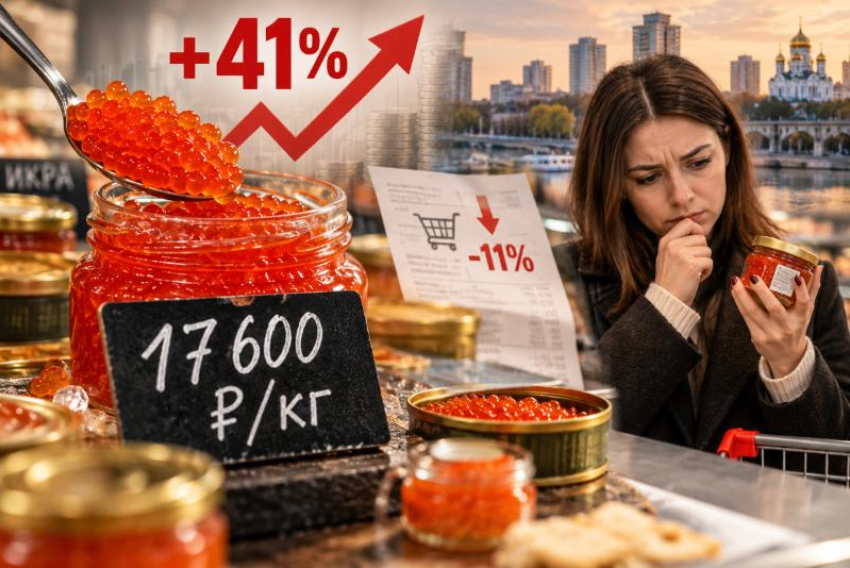 Красная икра на Дону подорожала на 41% – ростовчане стали покупать ее реже