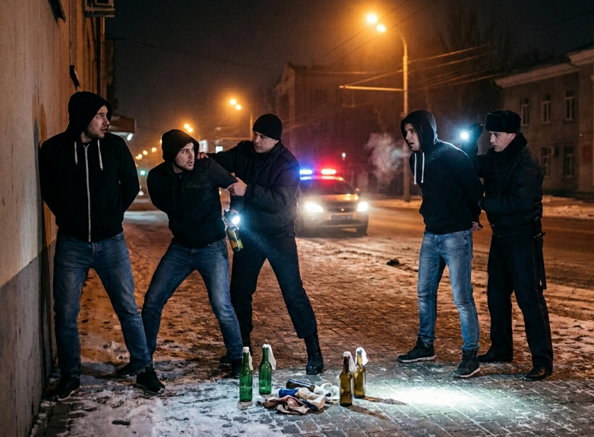 За попытку поджога военкомата коктейлями Молотова трое мужчин получили сроки в Ростове