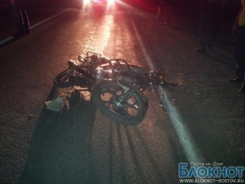 В ДТП со скутеристом в Ростовской области погибли два человека