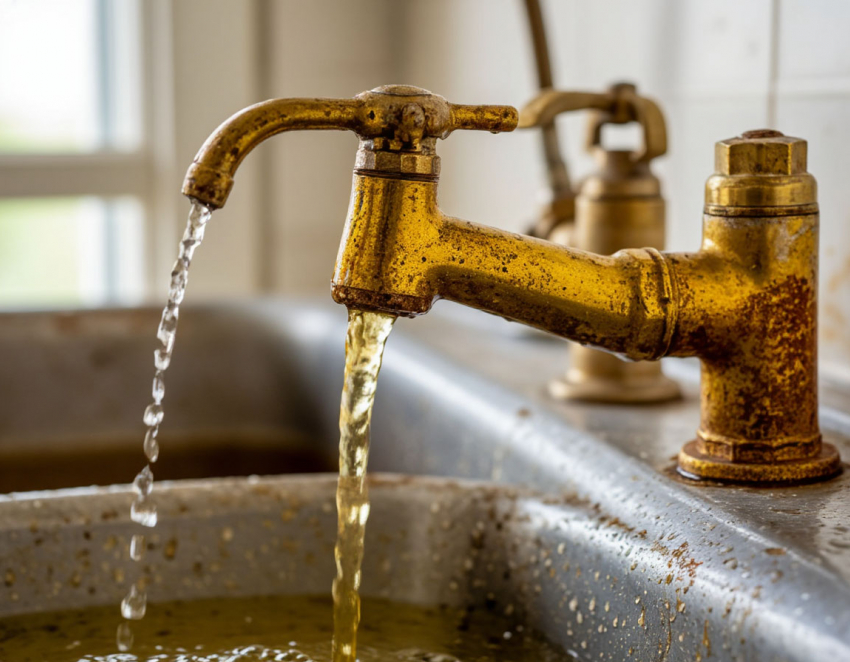 Когда перестанет течь ржавая вода из кранов, рассказали жителям Ростова