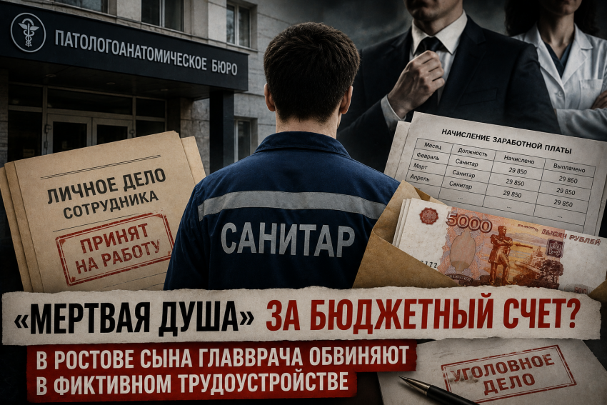 «Мертвая душа» за бюджетный счет: сына главврача патологоанатомического бюро в Ростове судят за фиктивную работу