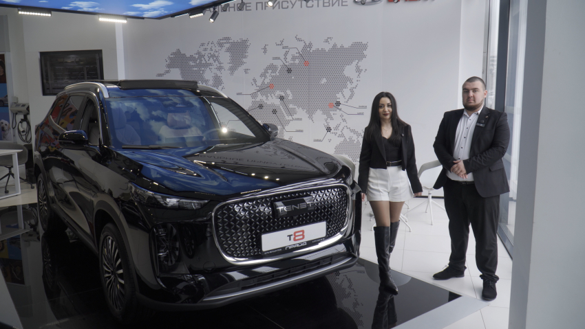 Просторно, комфортно, стильно: обзор на новый кроссовер TENET T8