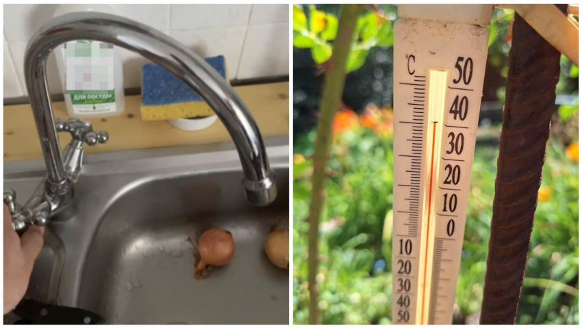 Жители донского города в +37 градусов месяц живут без воды