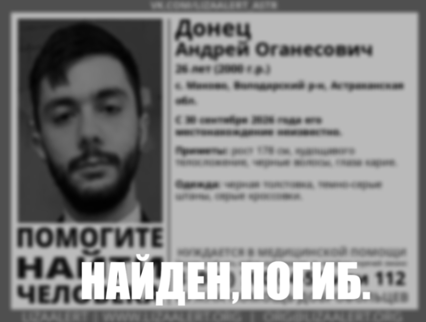 Пропавшего на реке под Астраханью 26-летнего ростовчанина нашли погибшим