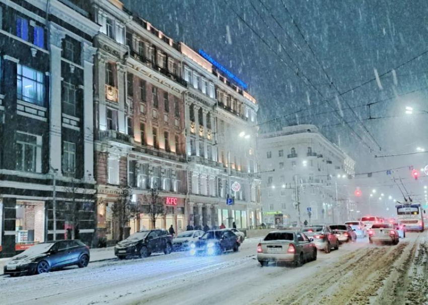 В Ростовской области прогнозируют сильное налипание снега 29 января
