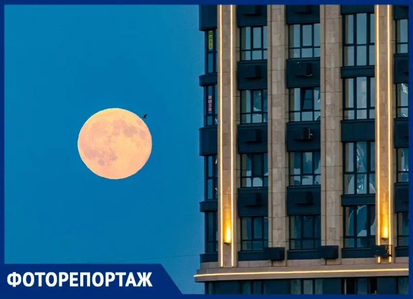 Суперлуние в октябре 2025 года: как ростовчане увидели «урожайную Луну» 