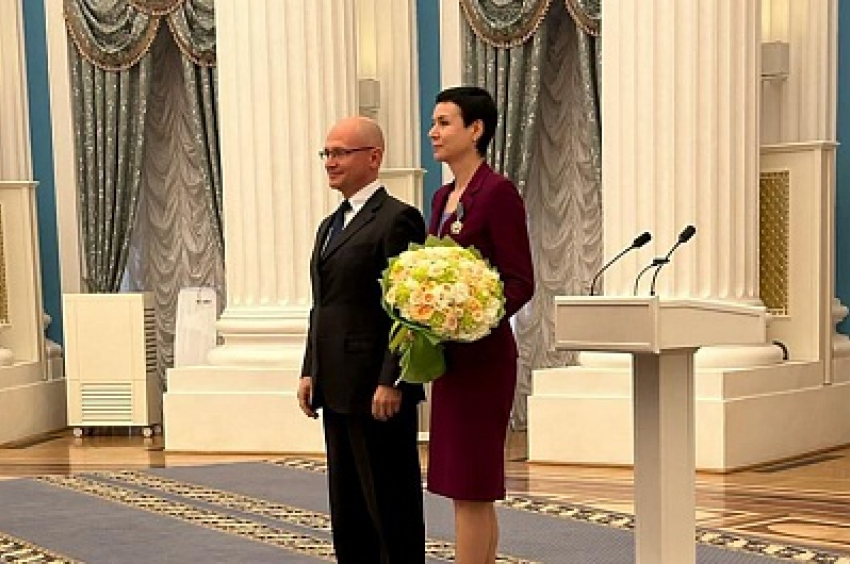 Сенатора от Ростовской области Ирину Рукавишникову наградили в Кремле 