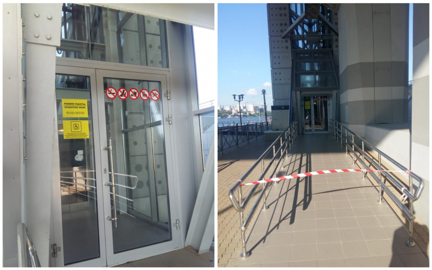 Власти рассказали про график работы лифтов на Ворошиловском мосту