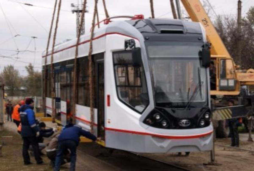Два низкопольных трамвая доставлены в Ростов