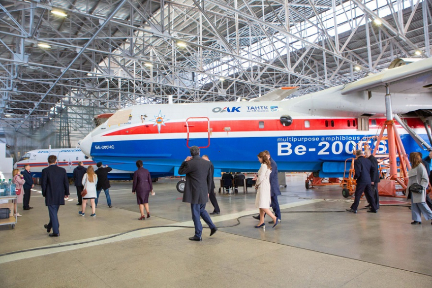 Экспорт ТАНТК им. Бериева упал с 70% до 19% 