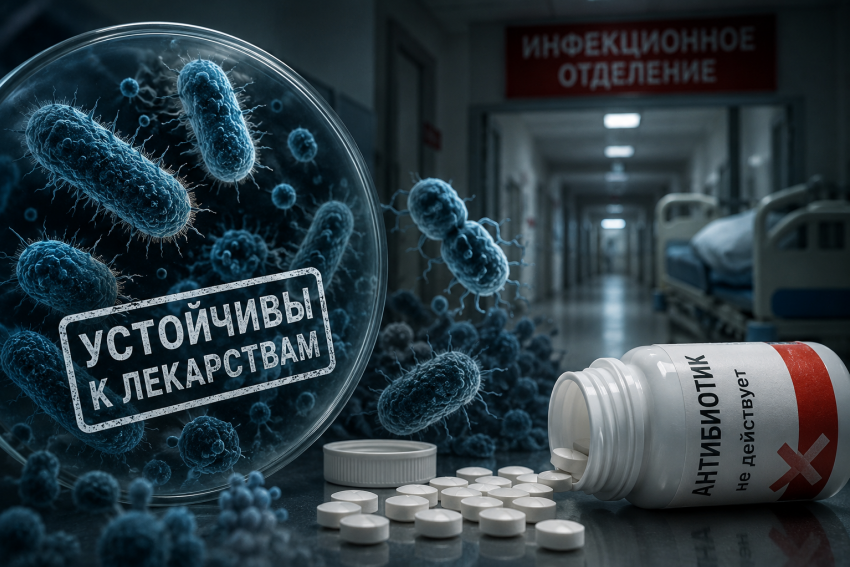 В больницах Ростовской области распространяются супербактерии, устойчивые к лекарствам