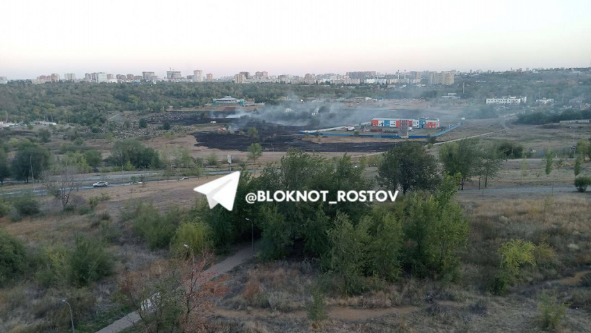 МЧС опровергли информацию о пожаре на Северном кладбище в Ростове