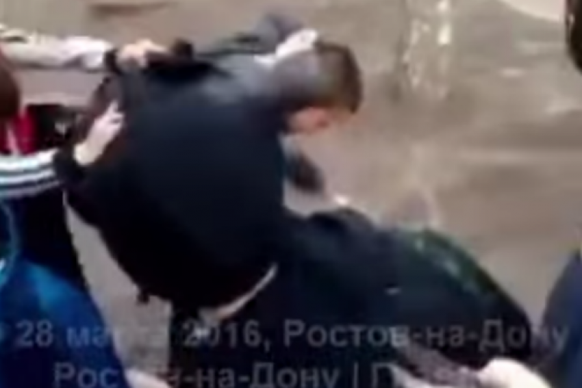 В Ростове конфликт со стрельбой между школьниками попал на видео 