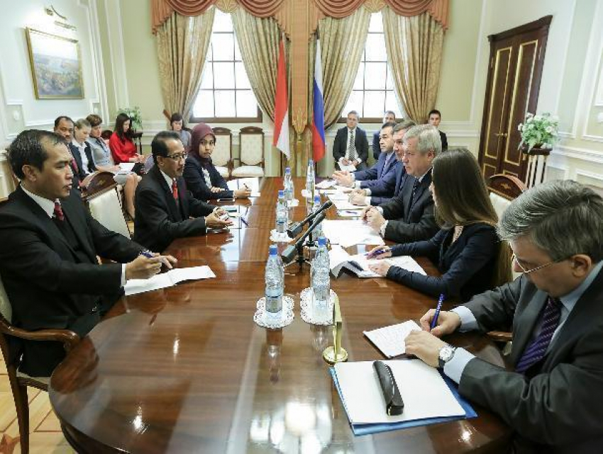 Посол Индонезии заявил губернатору Голубеву о стремлении закупить вертолеты и самолеты-амфибии