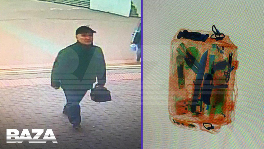 Ростовские полицейские разыскивают мужчину, пытавшегося пройти в Дом творчества c ножом и самодельным пистолетом