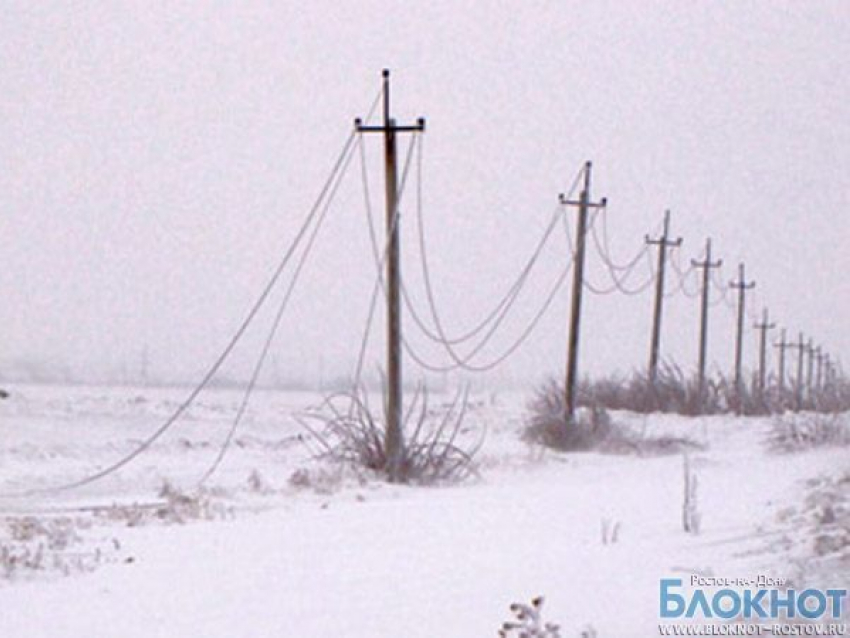 17 тысяч человек в Ростовской области остались без света из-за непогоды 