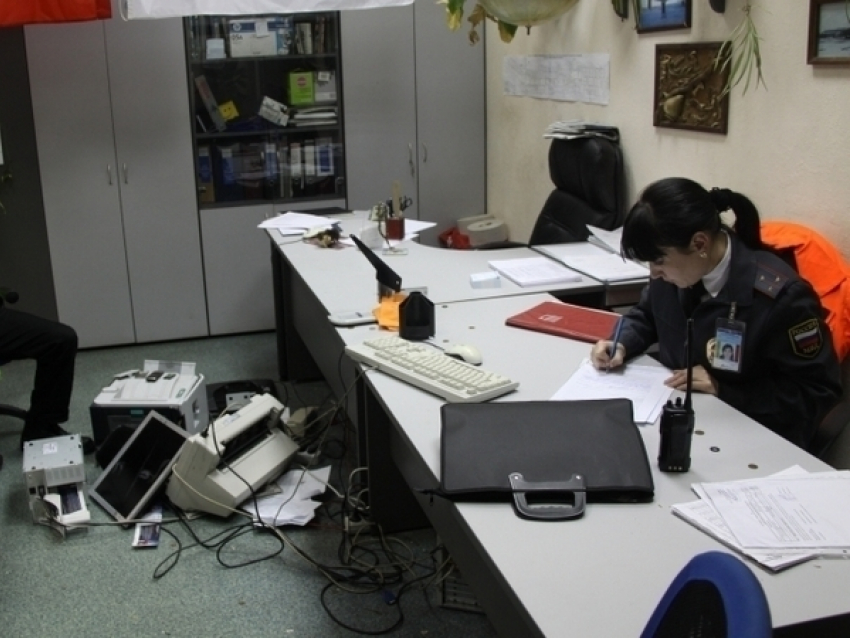 Житель Ростовской области разгромил отдел полиции