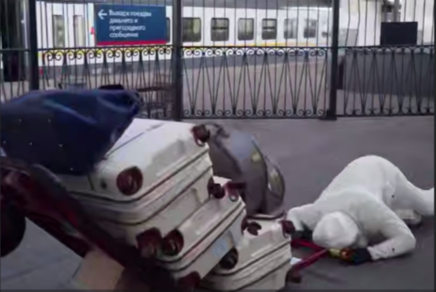 Блогер из Ростова Василенко упал на перроне и разбил свои знаменитые очки