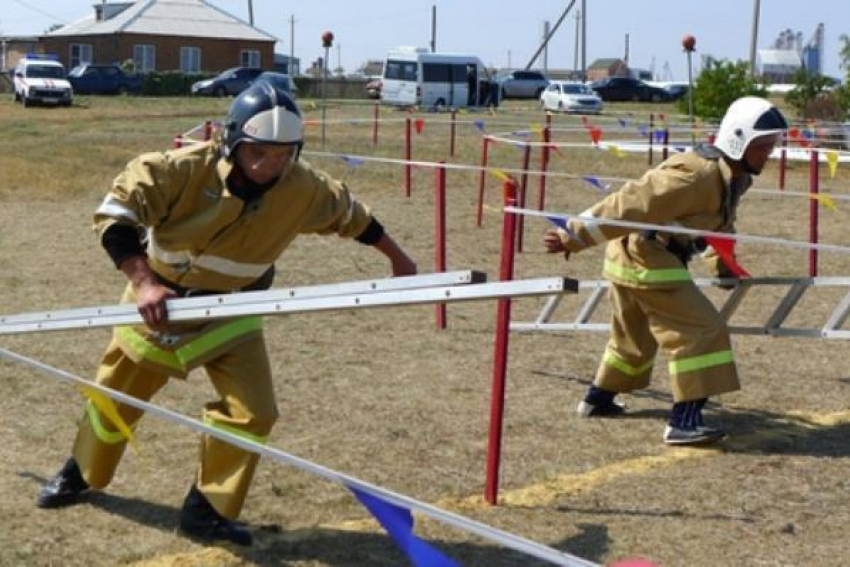 Команда пожарной части Морозовского района стала лучшей в Ростовской области