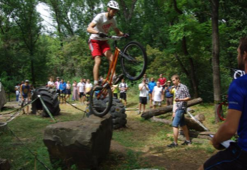 В донской столице прошел Чемпионат России по велотриалу