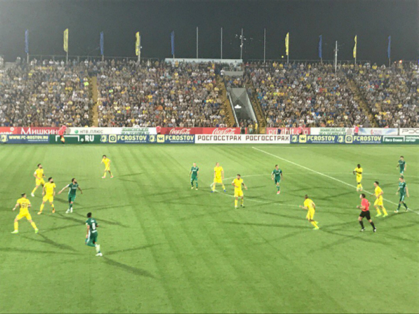 Дебютный домашний поединок нового «Ростова» закончился поражением от «Ахмата"