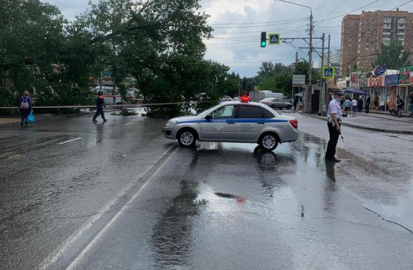 В Ростове восстановили движение по пострадавшим от ливня улицам