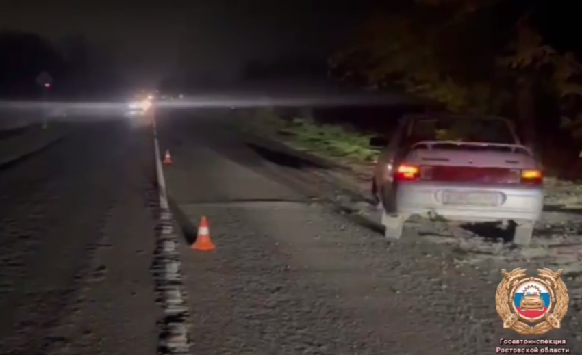 Перебегавшего дорогу пешехода насмерть сбили в Ростовской области