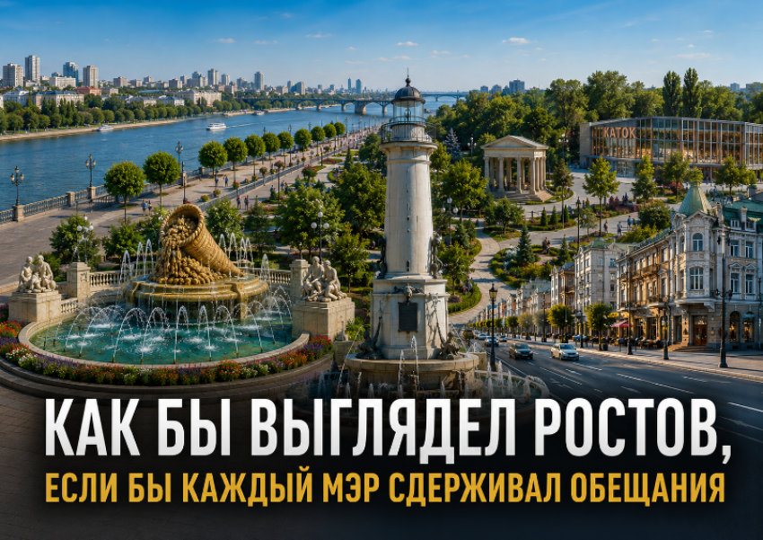Как бы выглядел Ростов, если бы каждый мэр сдерживал обещания